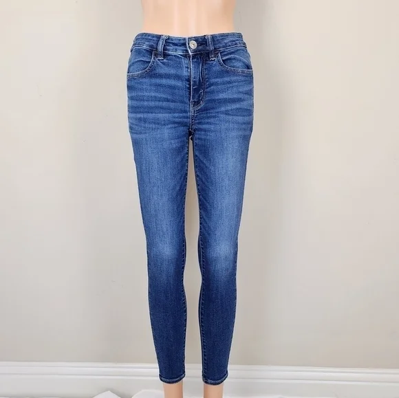 American Eagle next level stretch hi-rise jegging Jeans pants - Picture 3 of 11